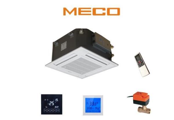 1300CFM Ceiling Mounted Cassette Fan Coil Unit Negligible Maintenance Lower