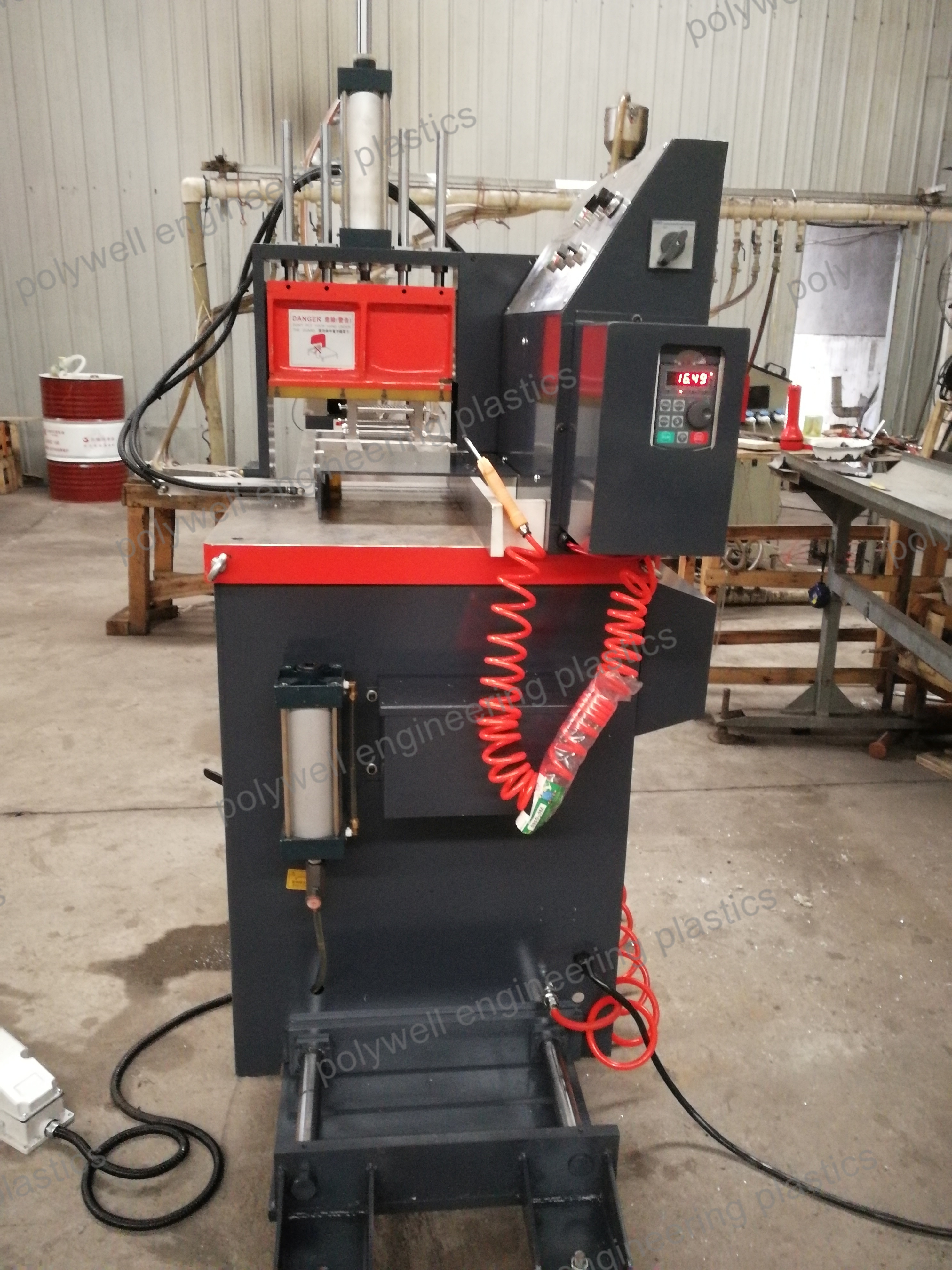PA Strip Aluminum Profile Cutting Machine 380V Circular Sawing Metal