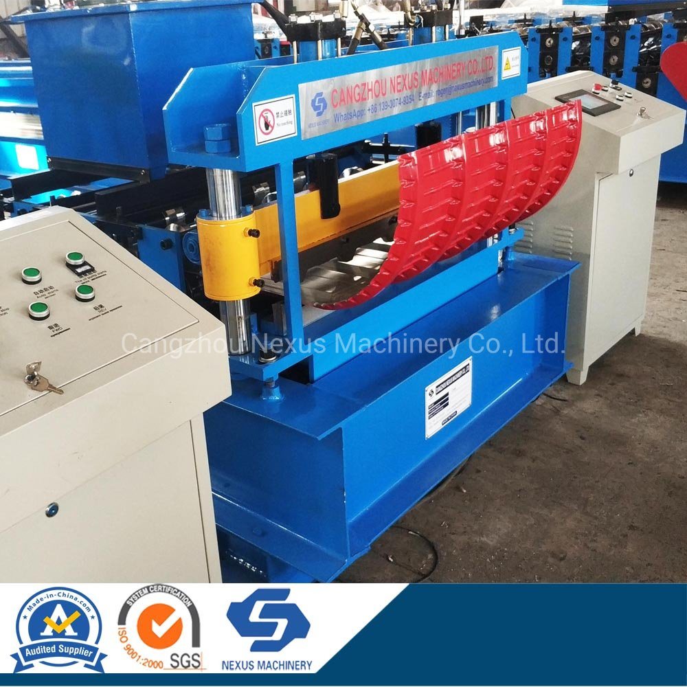 Ibr Crimp Roofing Sheet Bullnosing Machine Cranking Machinery