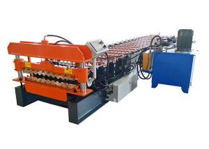 Quality PPGL 15 Steps Roof Sheet Rolling Machine Hydraulic Driven wholesale
