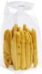 High Quality Square Bottom Clear Cellophane Bag Bread Candy Cookie Packaging