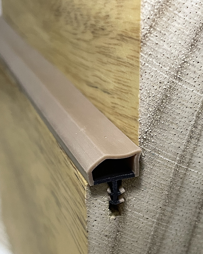 Co-Extruded High Resilience Tpe Soundproof Door Seals Weather stripping