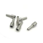 Electrophoresis CNC Lathe Machining Parts , hex rivet nut fastenal 6x31.6mm