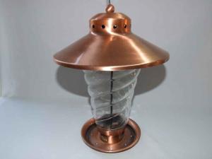 Quality Weatherproof Customized Metal Hanging Bird Feeder Metal Peanut Feeder wholesale