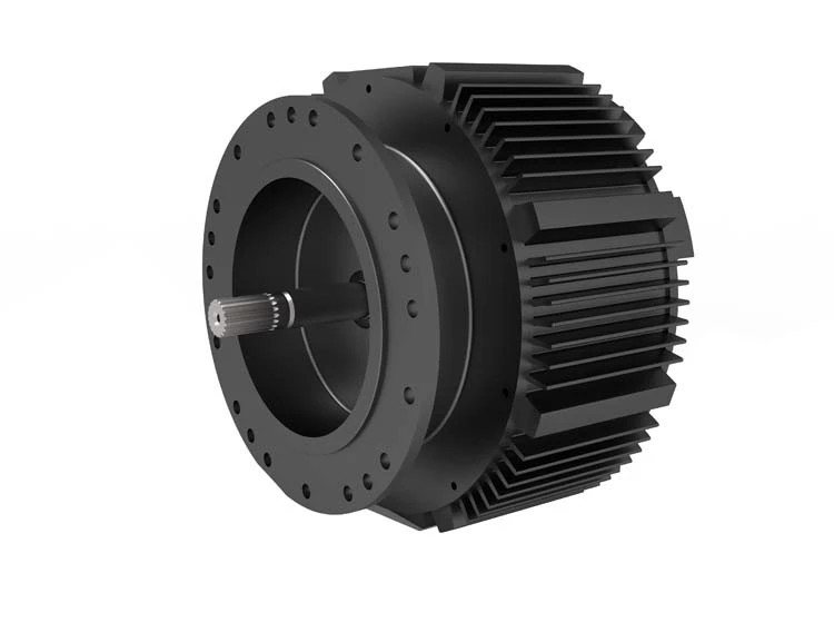 High Power 24kW Permanent Magnet Synchronous Motors Low Torque