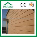 Wood Texture WPC Clapboard for Wall Decoration Guaranteed to Stay Vibrant in Any