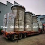 Heat Treatment Furnace For Metal Wire And Rod 950C Max Temperature 320kW Power 3