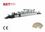 Industrial Full Auto Film Lamination Machine With Mirror - Finish Synchronous