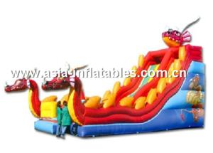 Quality Western Dragon Style Inflatable Combo For Sale wholesale
