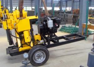 Quality Bore Hole Portable Rotary Hydraulic Borewell Machine wholesale