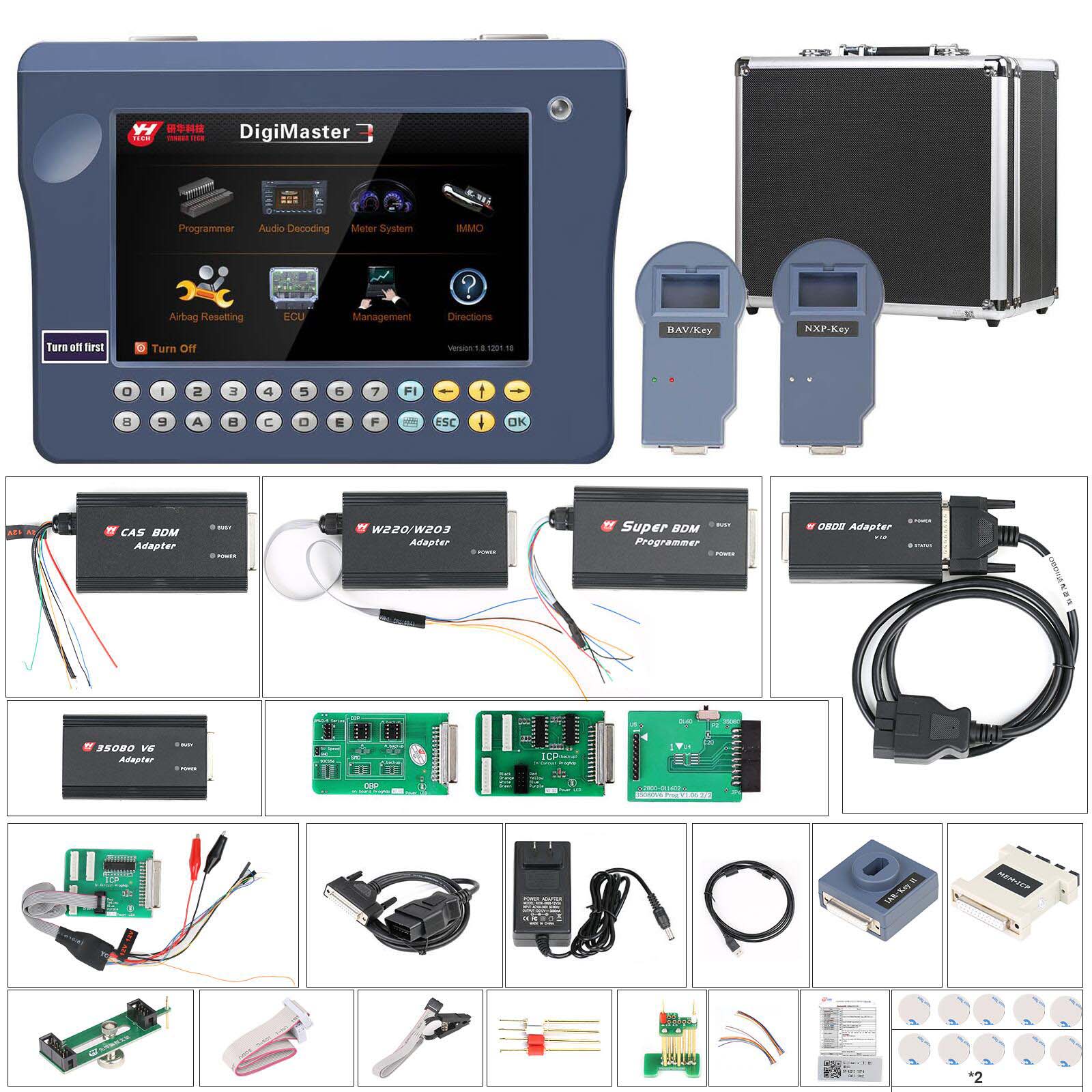 Digimaster 3 Package List