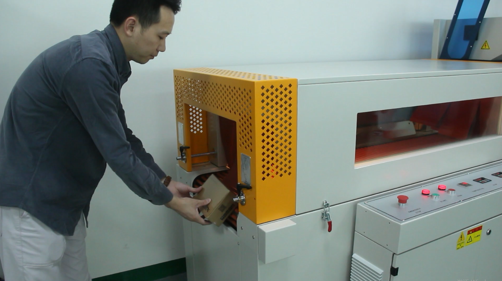 L Type Shrink Wrapping Machine And Automatic Shrink Wrapping Machine Shrinking Tunnel The Sealing Machine