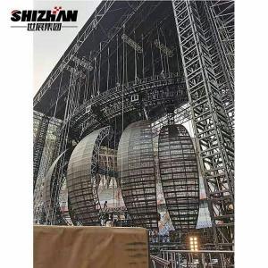 Quality LED Ball Heavy Duty Truss 85 Ton Loading Capacity Aluminium Stage Truss Structure wholesale