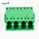 500mating Fiber Optic Adapter 0.2dB OEM Green LC Quad Adapter