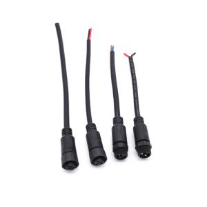 Quality Black Circular Male Female Screw Connector IP67 Nylon Industrial wholesale