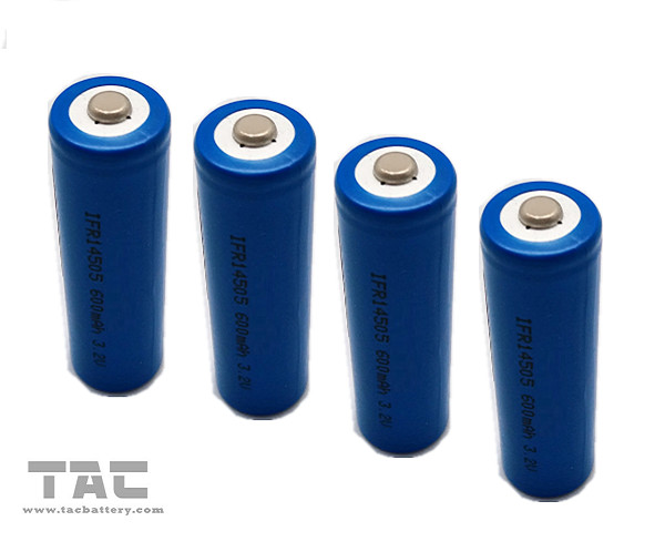 Lithium Ion AA 3.2v Lifepo4 Battery 450mah For Solar Led Lamp
