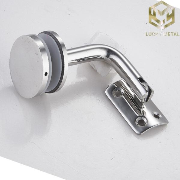 316 304 Stainless Steel Accessories For Handrail Wall Fixing Bracket Glass