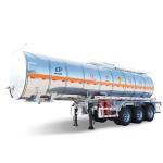50000L Fuel Oil Carrier Semi Truck Trailer 3 Axle Chemical Liquid Aluminium Oil