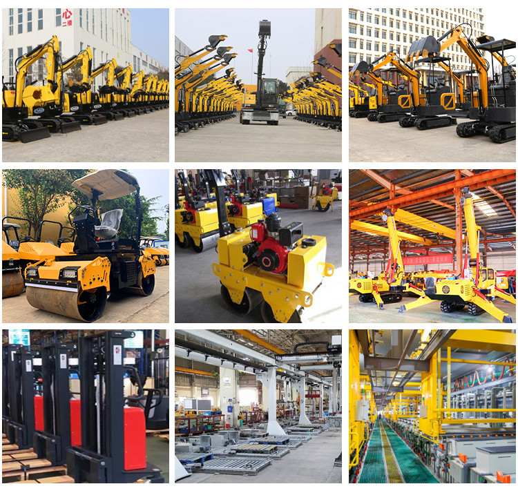 Earth Moving Machine Track Width 230 mm Customized Household Mini Excavator