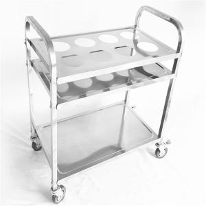 Quality High Quality Stainless Steel Removable Trolly with Four Wheels wholesale