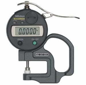 Quality Mitutoyo 547-526S 0-47&quot; / 0-12MM Digimatic Digital Thickness Gauge 0.0001&quot; Resolution wholesale
