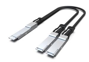 Quality QSFP28-100G-DAC1M-B2, 100G QSFP28 To 2x50G qsfp28 direct attach cable 1M wholesale