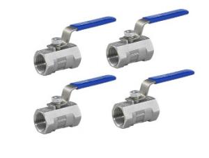 China 1/4 -4 Ss 304 316 Npt Ball Valve Industrial Control Valves on sale