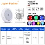 Swimming Pool Light IP68 Epoxy Resin Filled Aquarium Lights RGB AC12V ABS