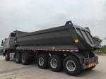Mechanical Suspension Heavy Duty Semi Trailers , U Shape 40 T Load Capacity Rear