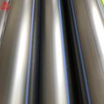 Black Extrusion HDPE Solid Wall Pipe 2.3mm-109.1mm Thickness ISO 9001