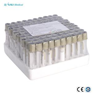 Quality Gray Vacuum Blood Collection Tube Medical Appliance Glucose Tube wholesale