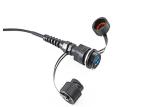 Waterproof Cable LC Duplex ODVA Armored Patch Cable For RRU / Baseband Unit