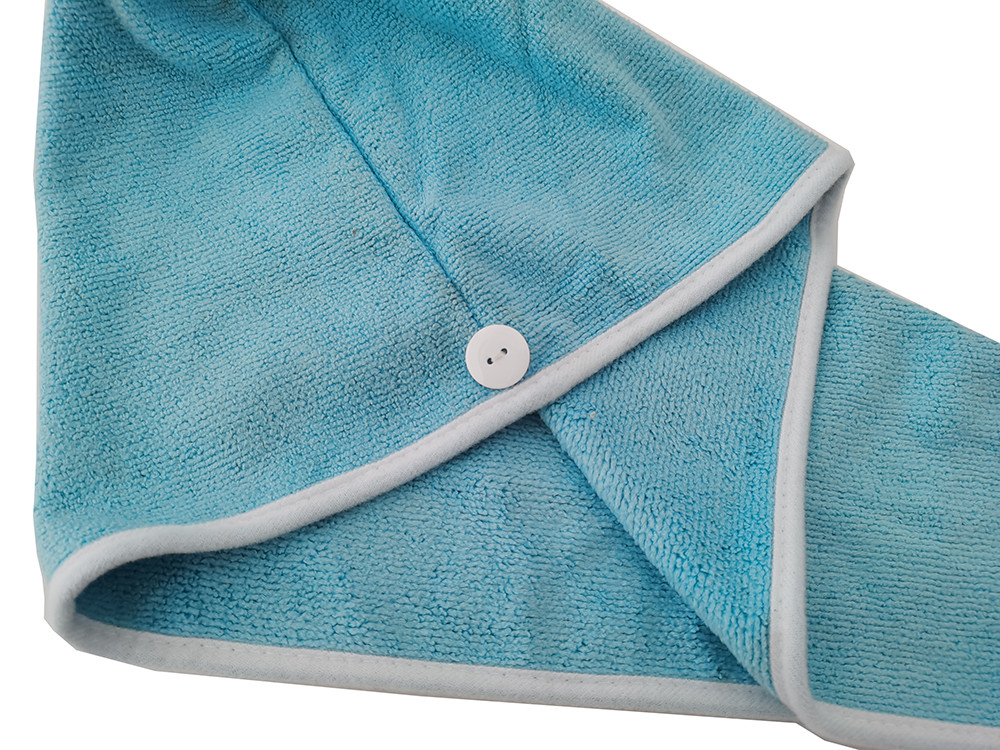 Super Absorbent Customized Women Hair Drying Microfiber Cap Hair Turban