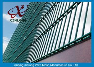 Quality RAL Colors Galvanized Double Wire Fence Fit Airport And Power Station wholesale