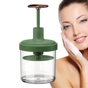 Quality OEM Plastic Face Wash Hair Shampoo Dew Foam Press Foaming Bubbler Cup wholesale
