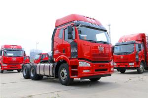 Quality Euro 3 FAW J6P Tractor Trailer Truck / 335HP - 375HP 6x4 Tractor Unit wholesale
