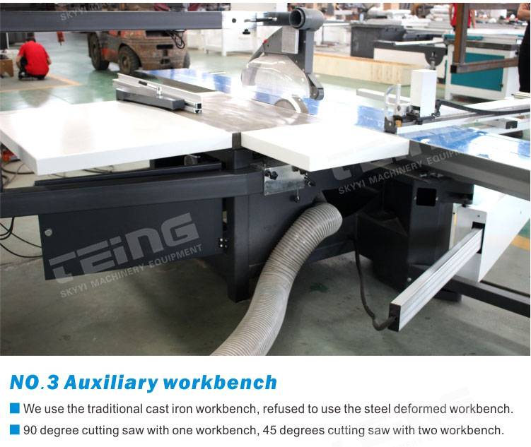 Horizontal Style CNC Sliding Table Saw for Precision Cutting CE ISO Numerical Control