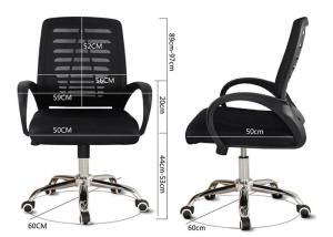 Quality Height Adjustable Plastic Frame Executive Breathable Gas Lift Chairs wholesale