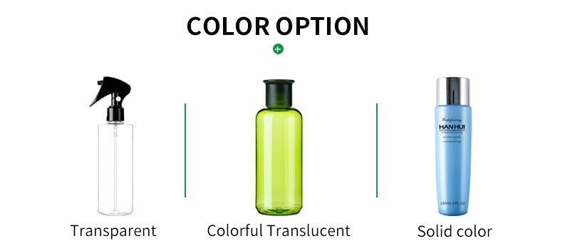 2 Oz Clear Plastic Spray Bottles 30ML 60ML 100ML Travel Size Bottle Set