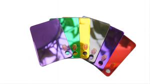 Quality Laser Cutting PMMA 1220*2440mm Double Sided Mirror Sheet With Self Adhesive Acrylic Sheet wholesale