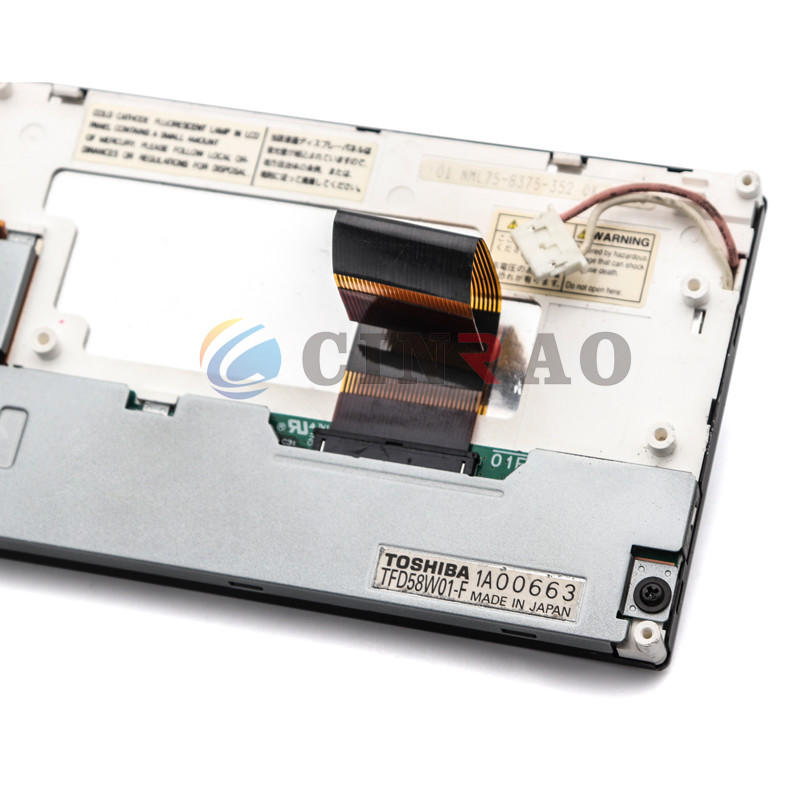 5.8 INCH TFT LCD Screen Toshiba TFD58W01-F Multi Size High Performance