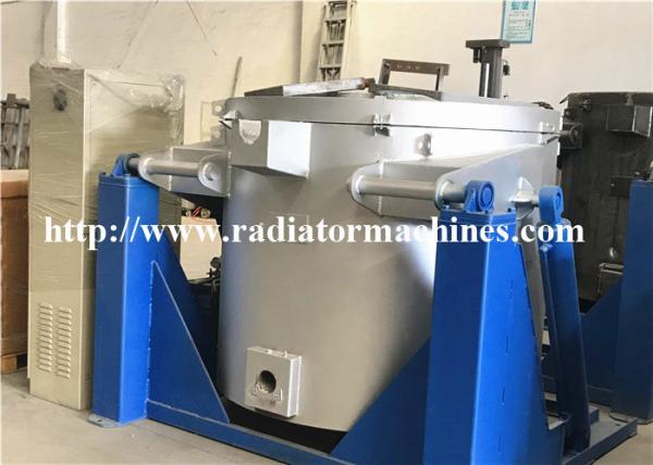 Cheap Natural Gas Fired Metal Melting Furnace Copper With Vesuvius Crucible for sale