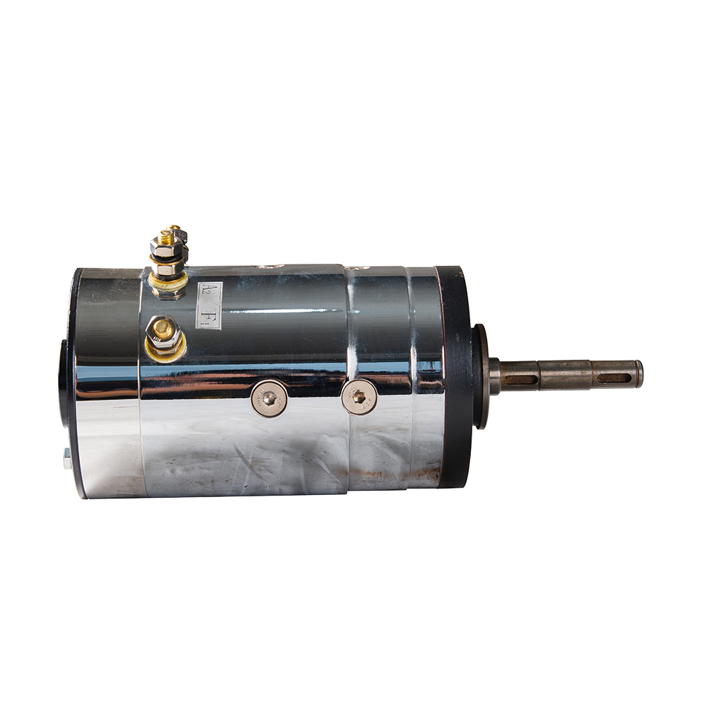 BLDCM 250 X 80mm 1.5KW 24V DC Brushless Motor Drive Wheel Assembly For Electric Vehicles