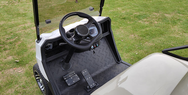 30km/H - 50km/h 4 Wheel Electric Golf Cart Lithium Battery 6 Seater Golf Buggy
