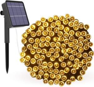 Quality 78.7ft 8 Modes Copper Twinkle LED Solar Fairy Lights wholesale