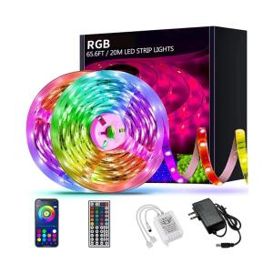 China 5mm 8mm 10mm 12mm PCB Width Smart Wifi RGB LED Strip Lights 50000 Hour Working Lifetime on sale