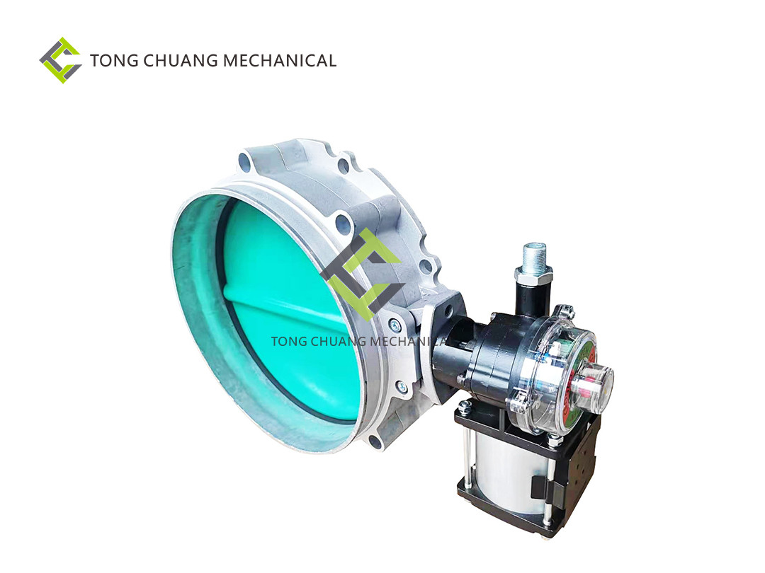 V1FS300GBN Pneumatic Operated Butterfly Valve Single Flange Aluminum Alloy