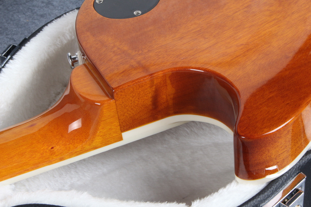 Solid Maple LP Electric guitar Tone Pro bridge, one piece Body and Neck,Bone nut, Aged Guitar parts