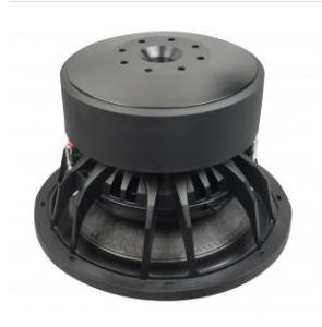 Quality High Powered SPL Car Speakers , Low Bass Subwoofer Fiberglass Woven Dust Cap wholesale