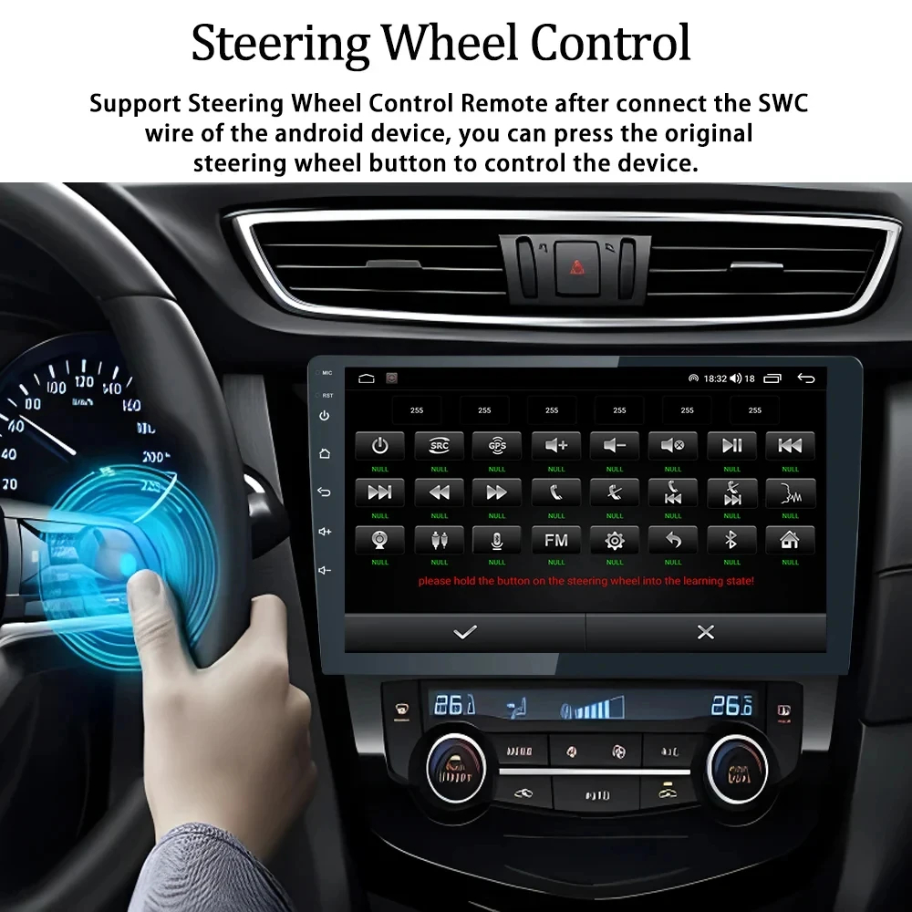 Universal 1Din Car DVD MP3 MP4 Player Built-in WiFi Connection Car Monitor MP5 Stereo